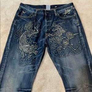 Ed Hardy Denim Jeans Size 38/32